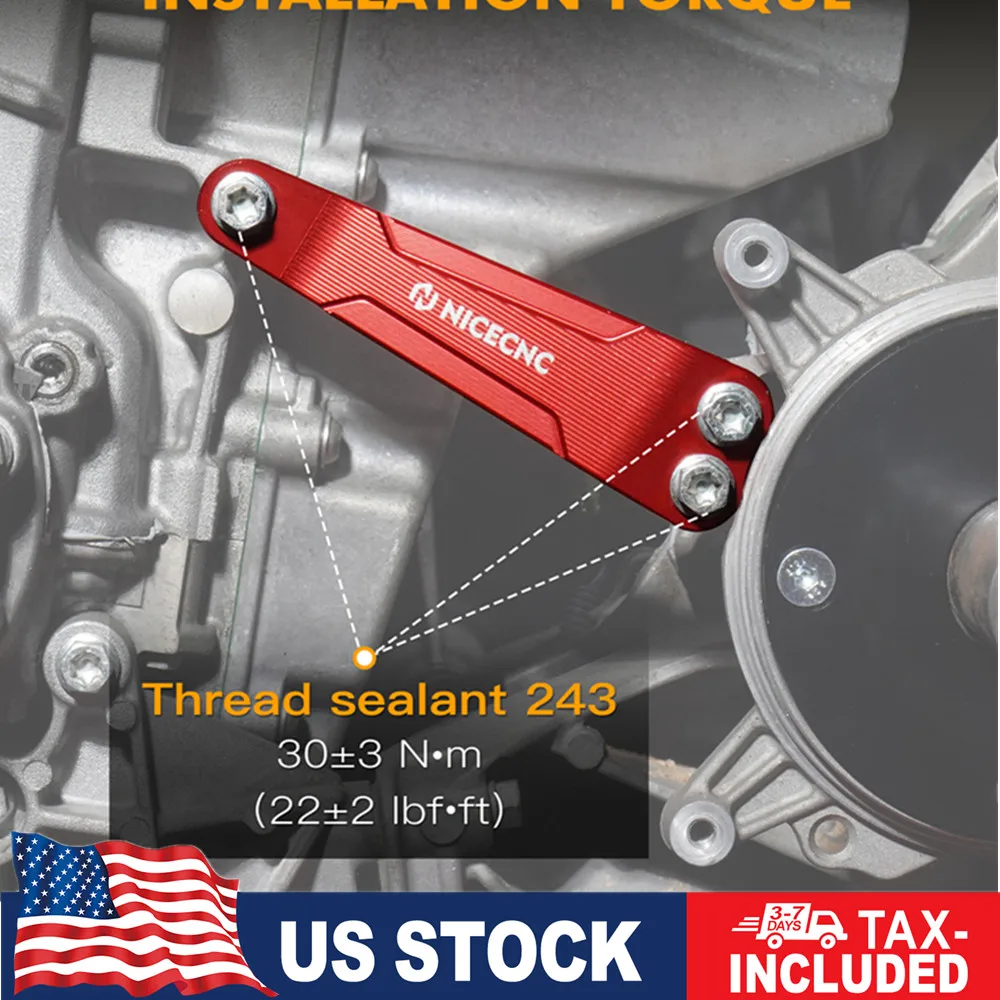 

NICECNC Gear Box Bracket For Can Am Maverick X3 2017-2023 Max RR 4x4 XRS Turbo 2020-2023 Aluminum UTV Billet Transmission Mount