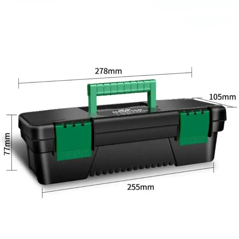 @*10Inch Tool Box Plastic Tool Storage Case For Carpentry Electrical Repairs Tool Handheld Toolbox Storage Box Plastic Toolbox