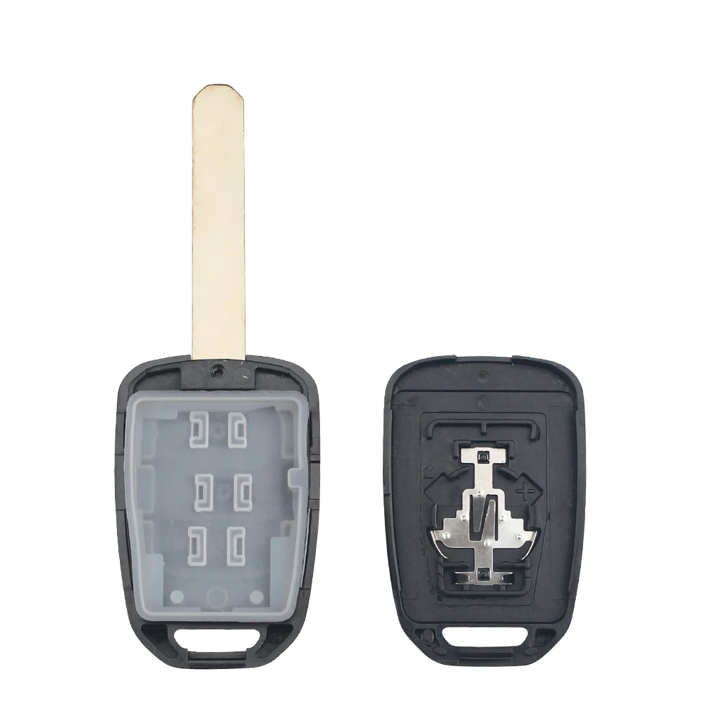 Dankdey Remote Key Shell Case 2/3/4 Buttons Replacement For Honda Accord 2013-2016 Civic XRV City CRV 2013 2014 2015 2017 HON66