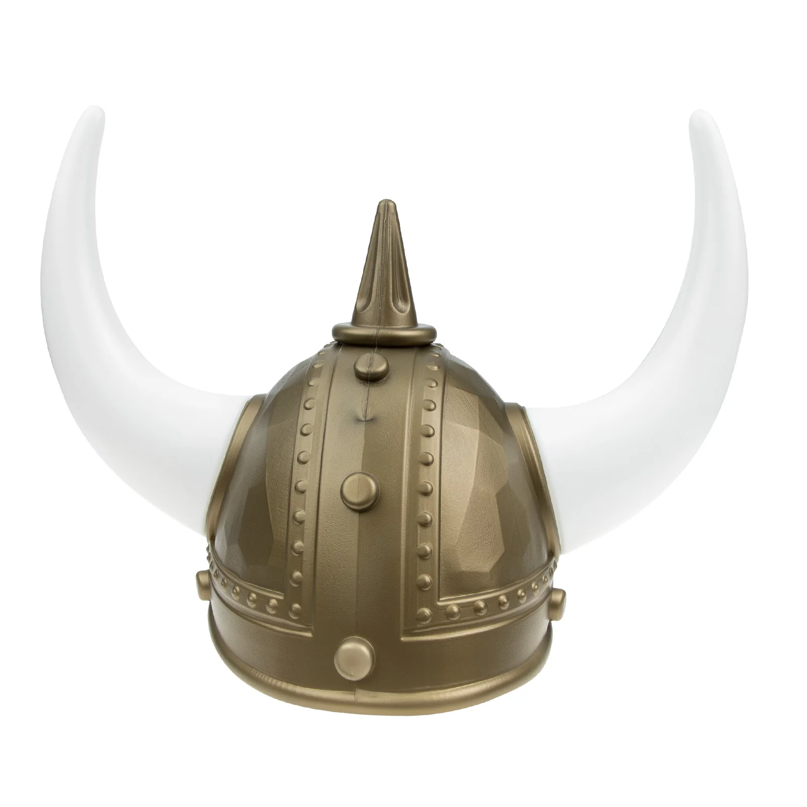 

Viking Horn Ox Golden Adult Size Lightweight Masquerade Costume Halloween Ox Horn Hat Decor Prop