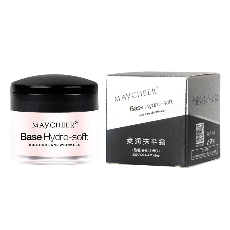 Bálsamo de imprimación para relleno de poros y líneas finas, base y crema hidratante suavizante para la cara, imperfecciones para maquillaje impecable