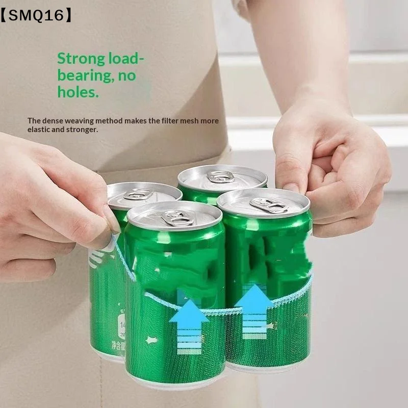 100 Pcs Upgraded Extra Thick Kitchen Sink Drain Mesh Bags Elastic Edge Dense Holes Anti Clogging Food Residue Filter【SMQ】