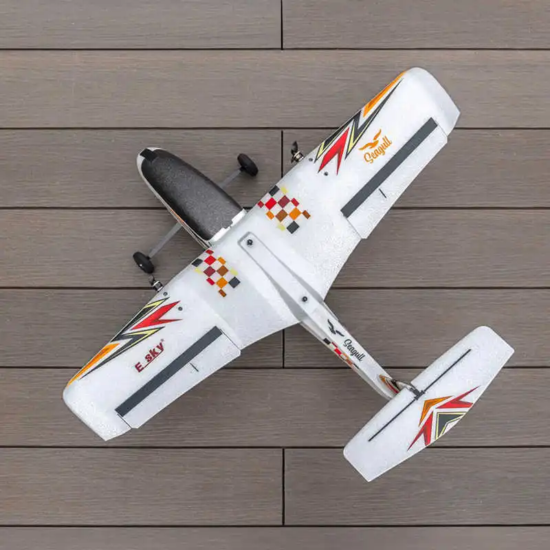 ESKY Seagull 6CH Double Brushless Motors Remote Control Fixed Wing Beginner Remote Control Model Aircraft Training Machine RTF