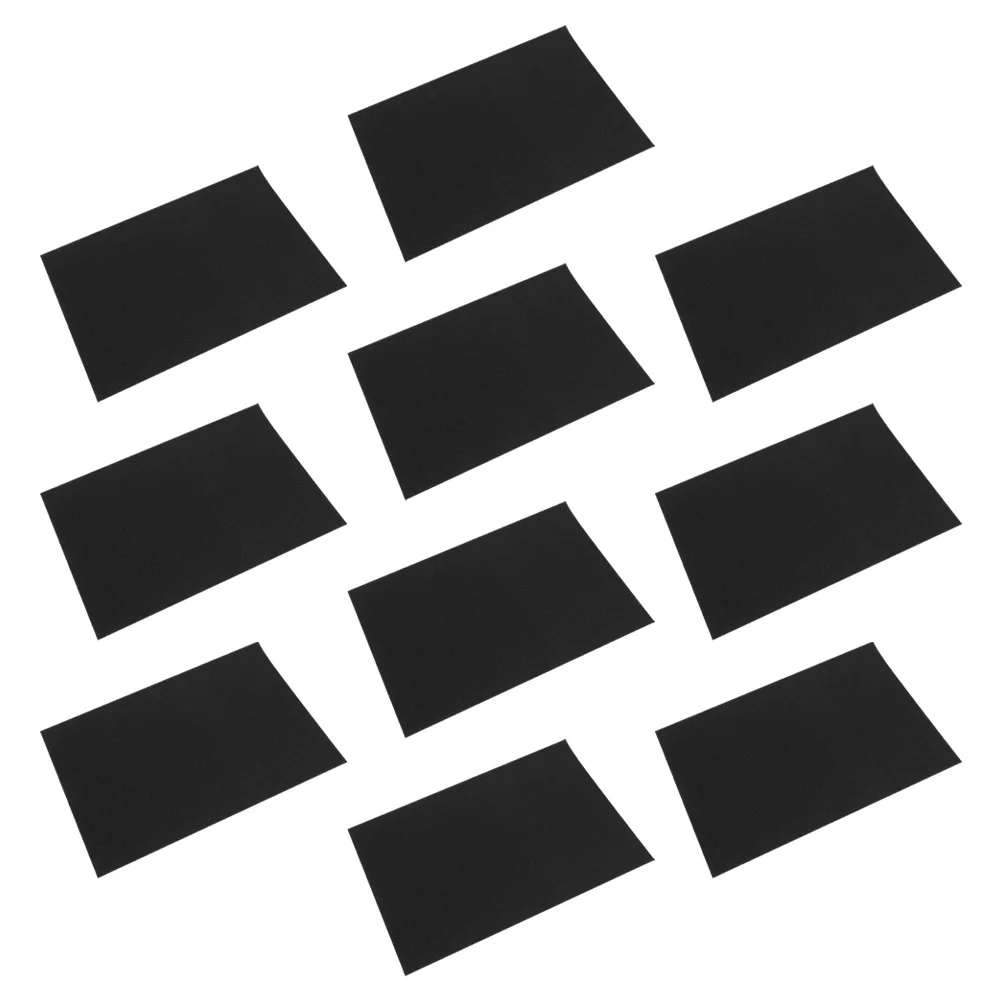 

10Pcs Sand Art Paper Black Sandpaper Creative Drawing Oil Pastels Graffiti Crayons Home School Kindergarten Art Project