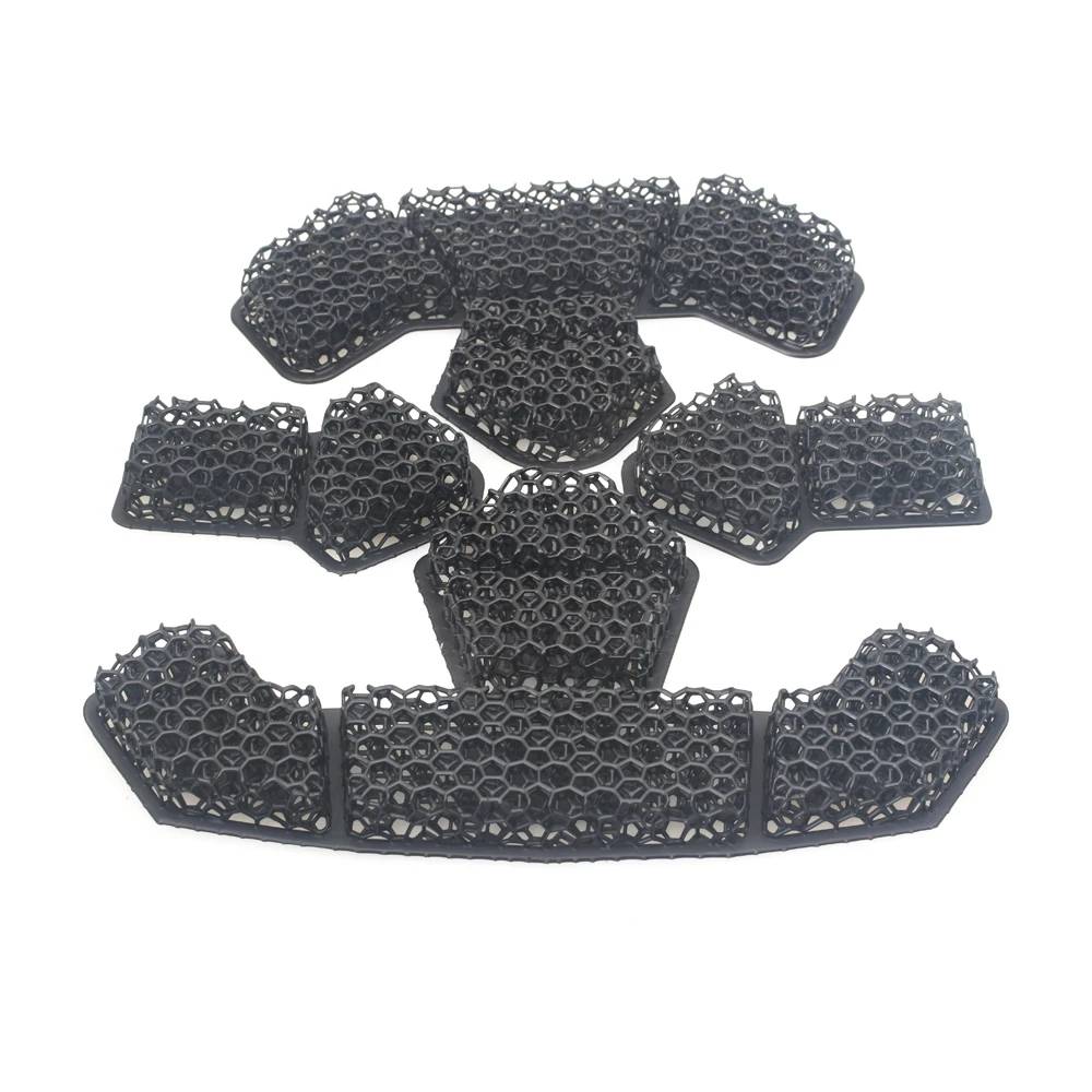 

3D дышащая подушка для шлема с решеткой для занятий спортом на открытом воздухе, уменьшающая стресс, высокоэластичная