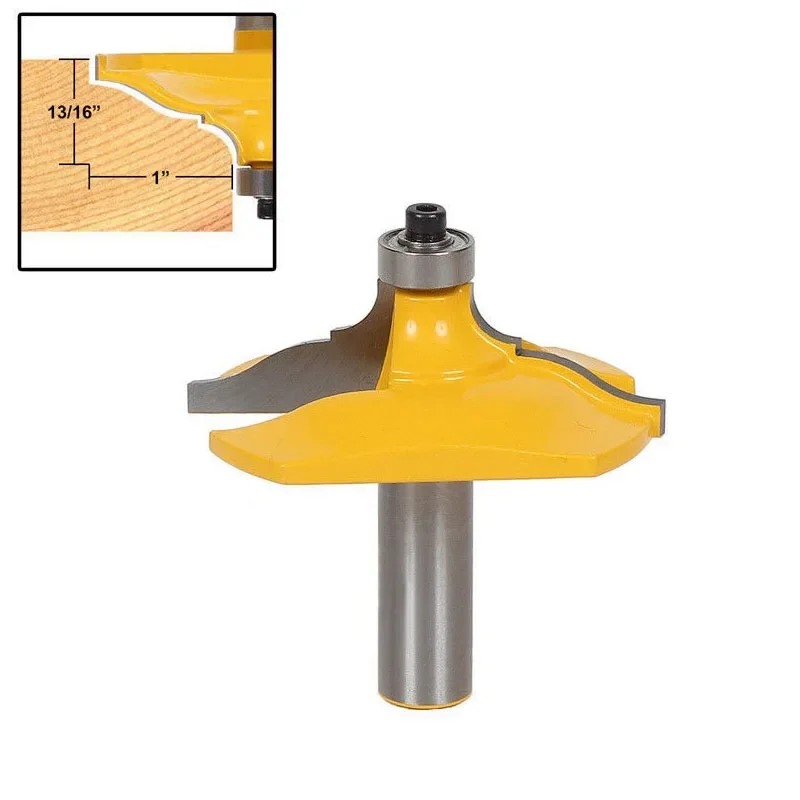 

1Pc Molding and Edging Router Bit - Classical Ogee 1/2" Shank Woodworking cutter