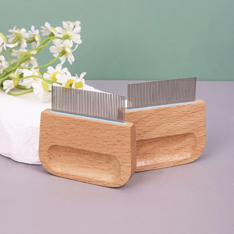 

Pet Comb Pet Flea Comb Dog Grooming Comb Gently Removes Mucus and Crust Small Lice Flea Combs for Dog Cat Hair Cleaning Supplies