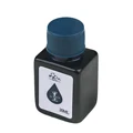 Blue black ink