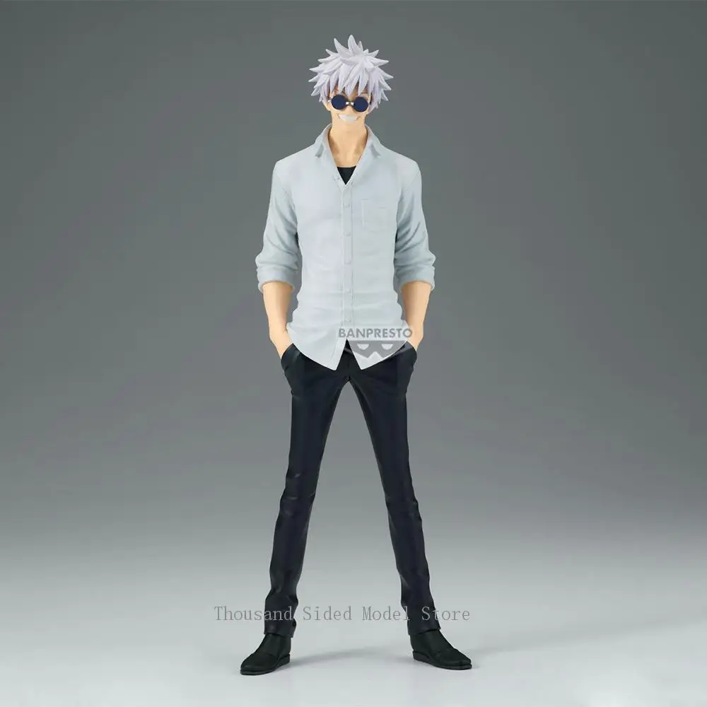 ในสต็อกOriginal Banpresto Jujutsu Kaisen Gojo Satoru Geto Suguru KING OF ARTIST 22Cm Acchionรูปอะนิเมะของเล่นสะสม