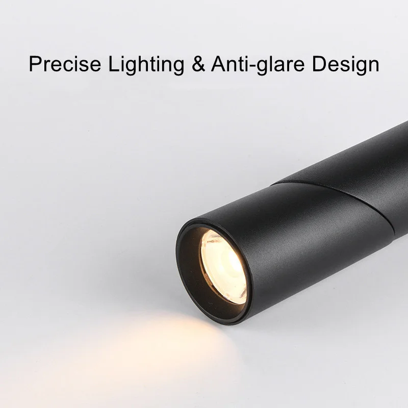 Rotating LED Downlights 7W 15W 20W COB Ceiling Spot Lights LED Wall Lamp Simpe Home Indoor Decor Lighting Fixture AC85-265V