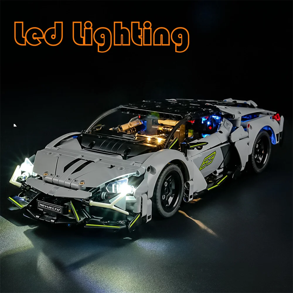 

Комплект освещения для LEGO Revuelto Technic не включает строительный блок (только комплект светодиодных фонарей)