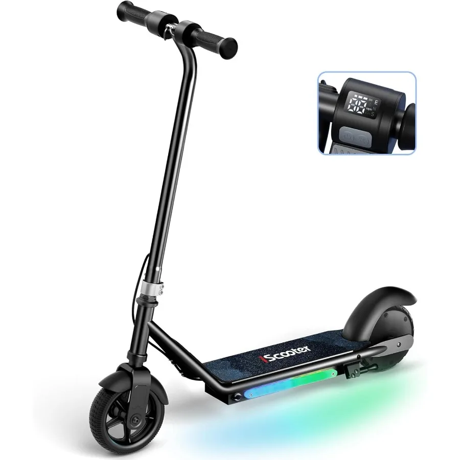 

IK3 IK3Pro Electric Scooter for Aged 612 LED Display 3 Speeds 3 Heights IK3Pro Magnetic Charging 150W Motor Colorful Lights