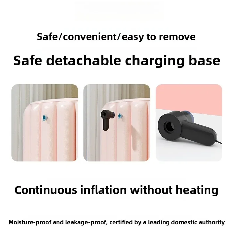Bath Tub Automatic Inflatable Bath Tub for Adults Winter Full Body Portable Shower Bucket Student Boost Foldable Home Use