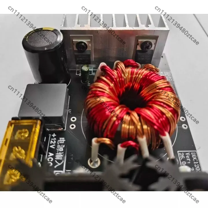 12V DC-DC Power Conversion Module, Vehicle Step Up & Step Down Power Inverter Module for Car Audio Modification