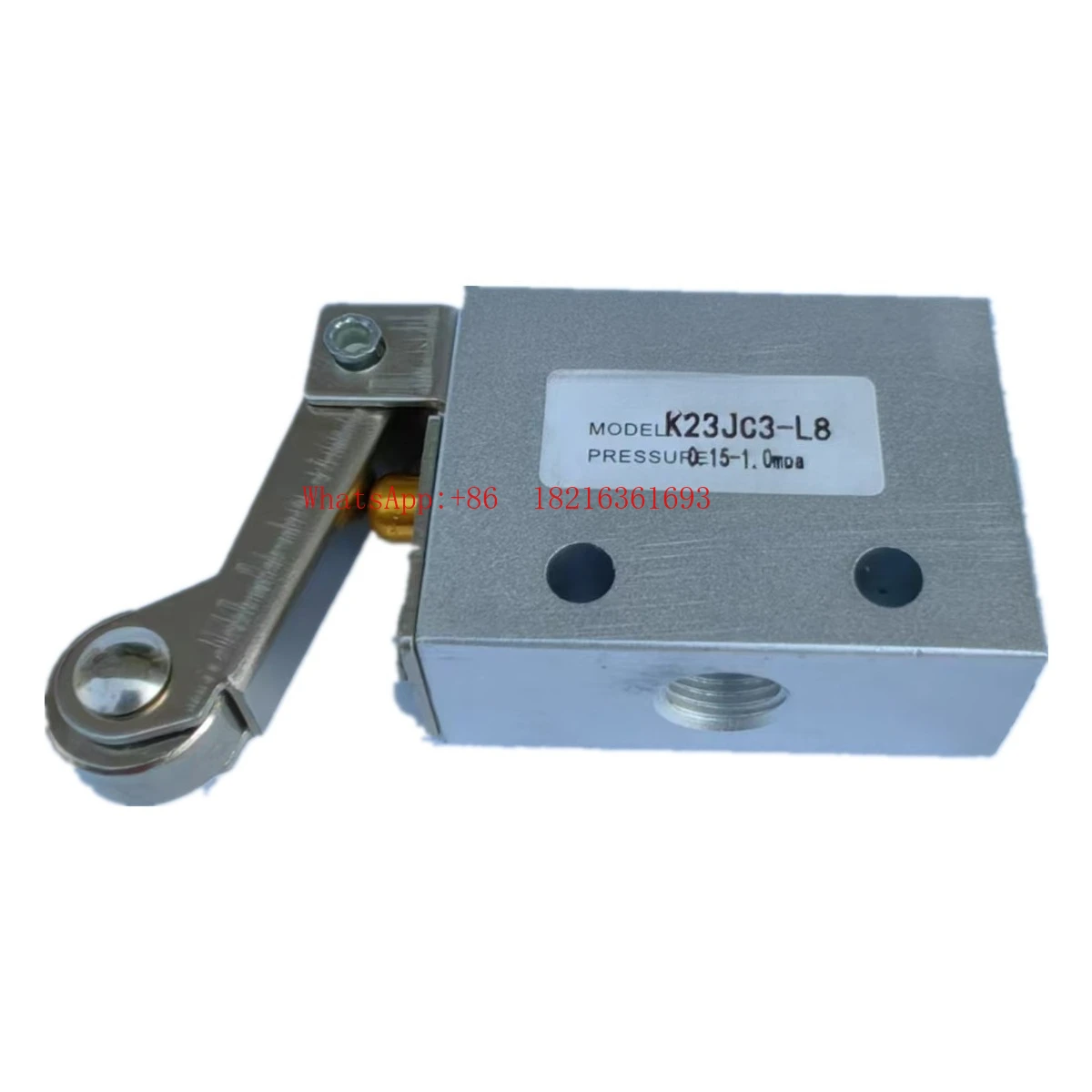 

Machine Control Valve K23JC3-L6/K23JC3-L8 Roller Mechanical Valve Stroke Pneumatic Switch Paper Cup Machine Accessories