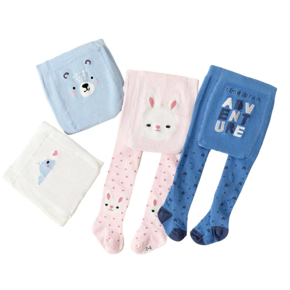 3 unidades/pacote 0-3 anos pp calças calças do bebê infantil dos desenhos animados collants para meninos meninas roupas designer leggings