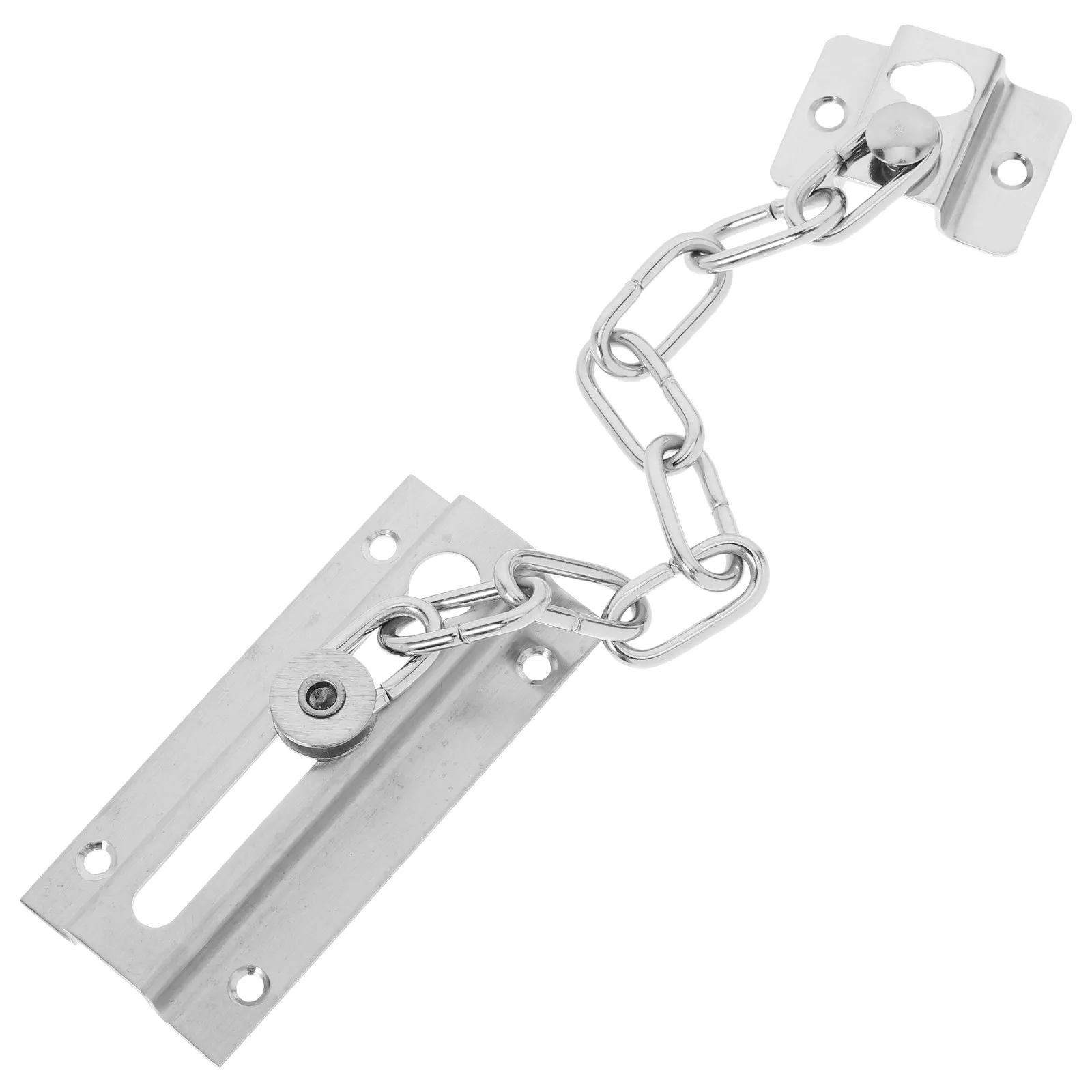 

Дверная цепная защелка из нержавеющей стали, противоугонная цепь-фиксатор для внутренних дверей, для отелей, общежитий, безопасности детей, для путешествий