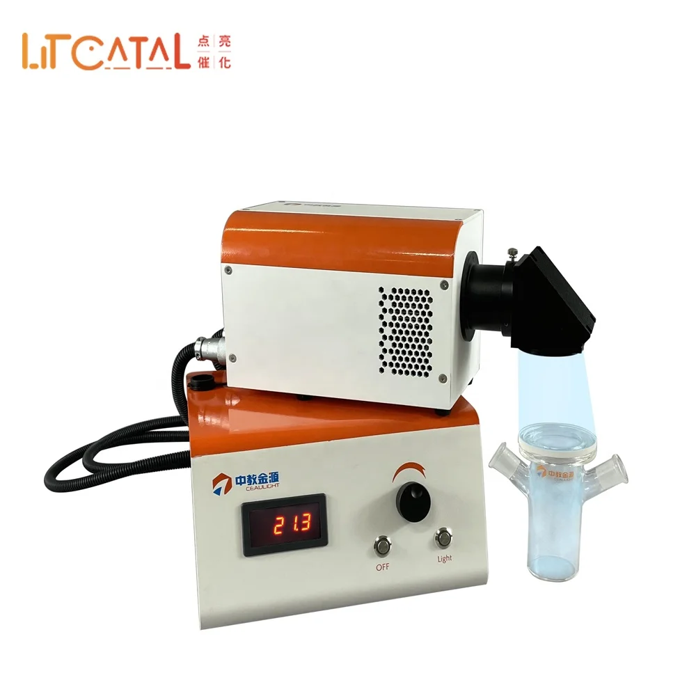 High Quality Professional Photochemical Solar Simulator Xenon Lamp Light Source CEL-PF300-T6 for Photocatalytic Water Splitting