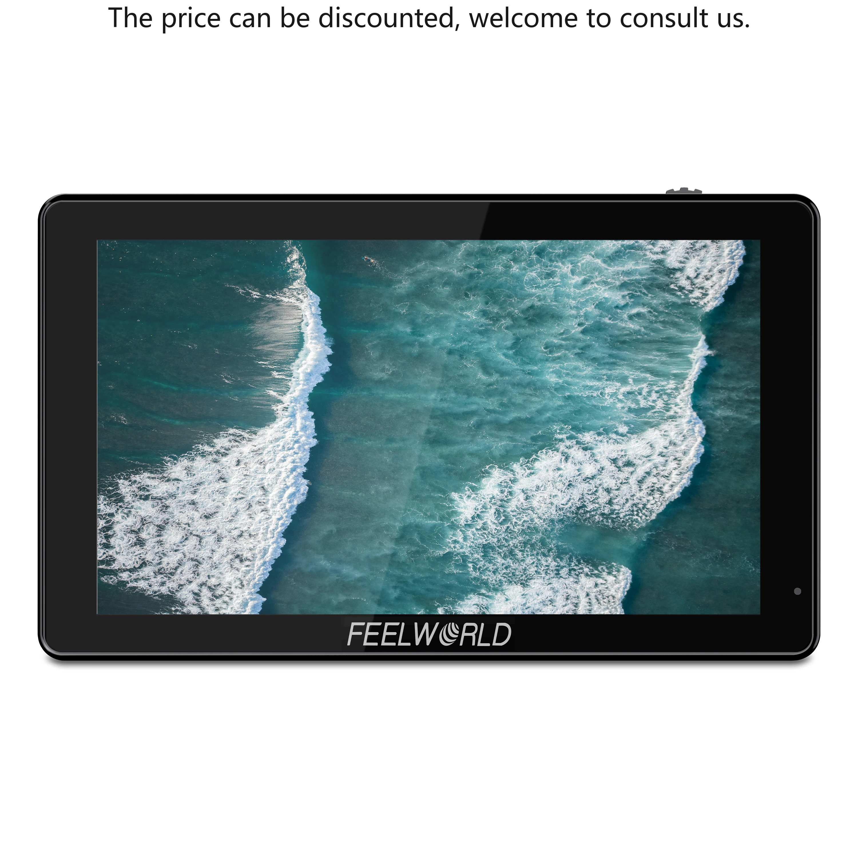 

FEELWORLD LUT5 5.5 Inch High Bright 3000 Nit Dslr Field Monitor DSLR Hd Camera Monitor With Embedded Audio 4k Hd Camera Monitor