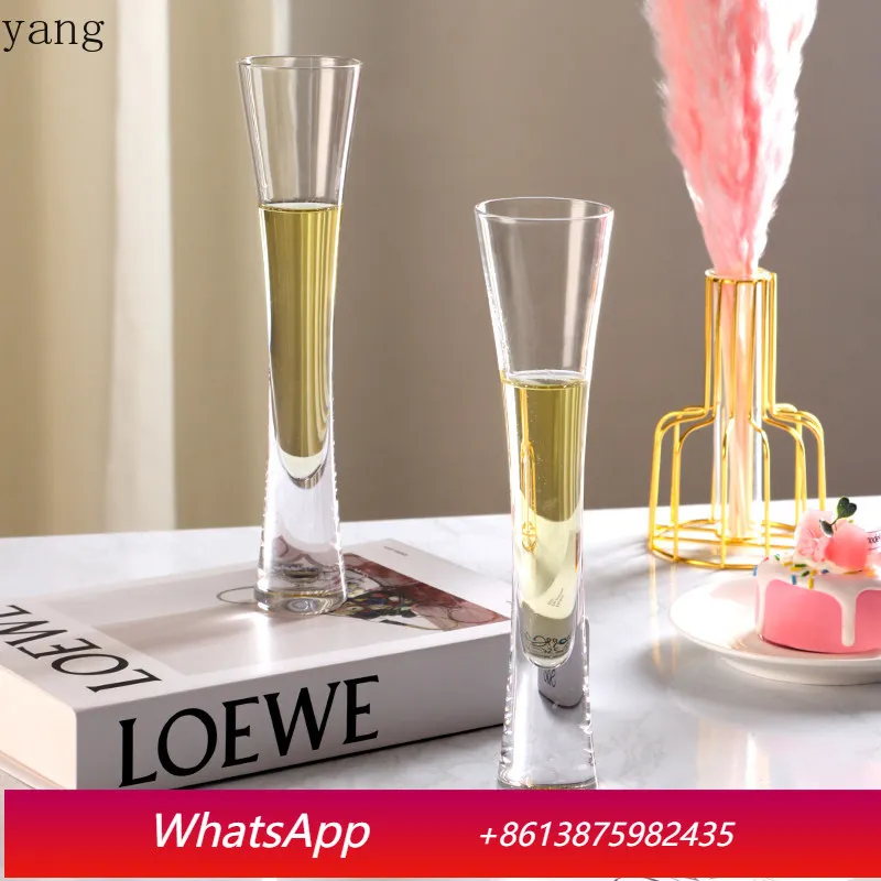 

LMM pair of crystal glass sparkling cups, light luxury and high-end small waist sweet wine cups