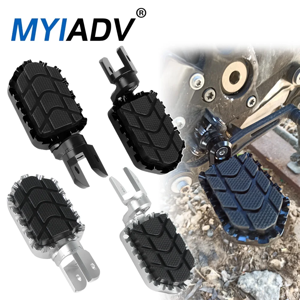 

Motorcycle Footrest Aluminum Wide Billet Foot Pegs Rests Footpeg For BMW R1200GS GS R1200 Adventure R 1200 GS OC ADV 2005-2013