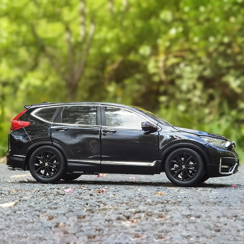 Domestic original 1:18 2021 CRV black jazz version SUV alloy car model car model collection