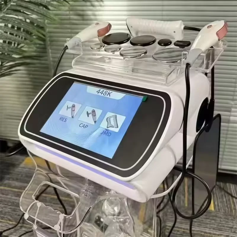 Portable 448KHz RF Device Multi-Function Beauty Skin Tightening System For Salons Spas RET CET Diathermy Body Sliming Machine