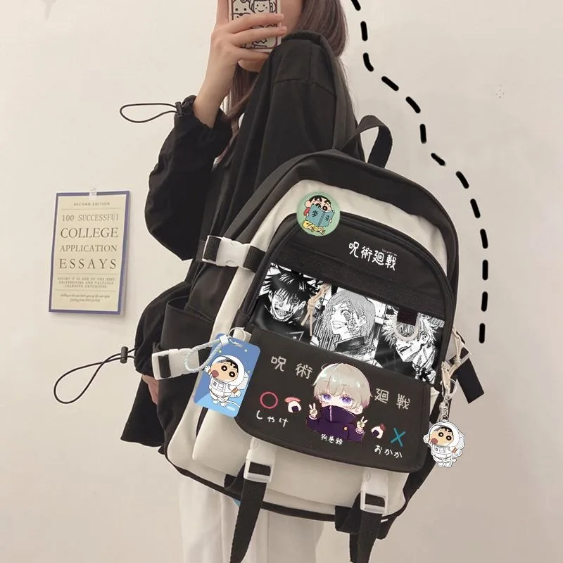 Animation Spell Return New School Bag Large Capacity Male and Female Student Backpack Primary School Student Versatile Backpack