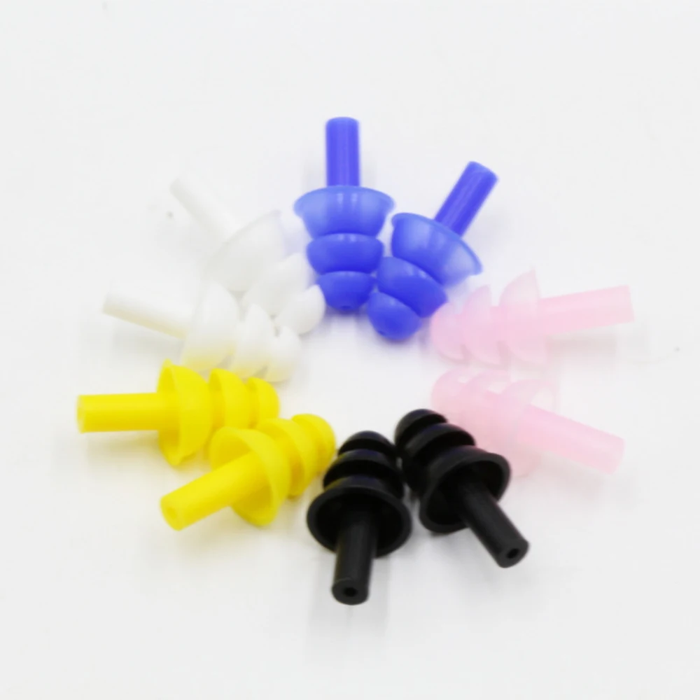 High Quality Waterproof Silicone Swimming Ear Plugs Nose Clip Set Box Packed Earplug For Surfing Diving and Learning Swimming 06