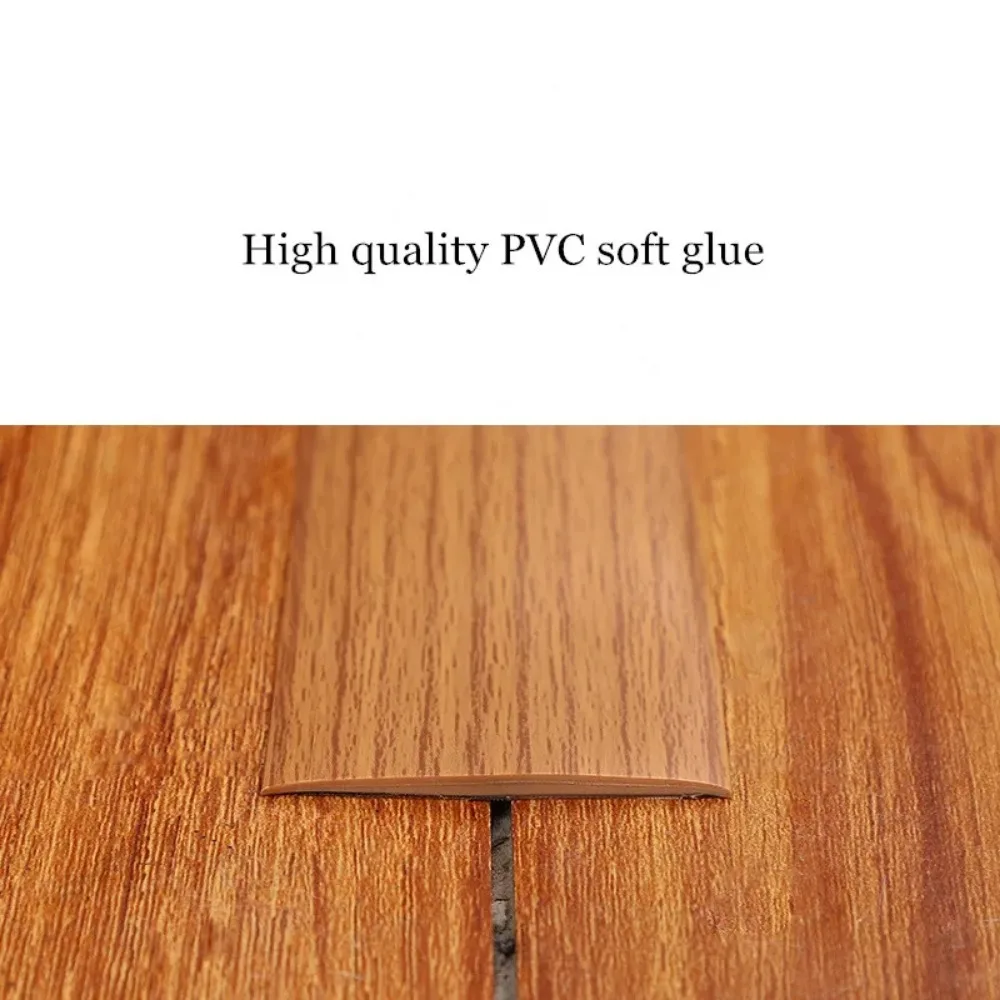 1PC 1mX4cm PVC Flooring Crimping Strip Edging Strip Seam Strips Corridor Wood Grain Flooring Seam Strips Decorative Strips