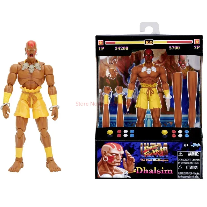 

[in Stock] Us Original Jada Toys 1/12 Street Fighter 2 Wave Gibbon Darcy Action Figure Model Toys