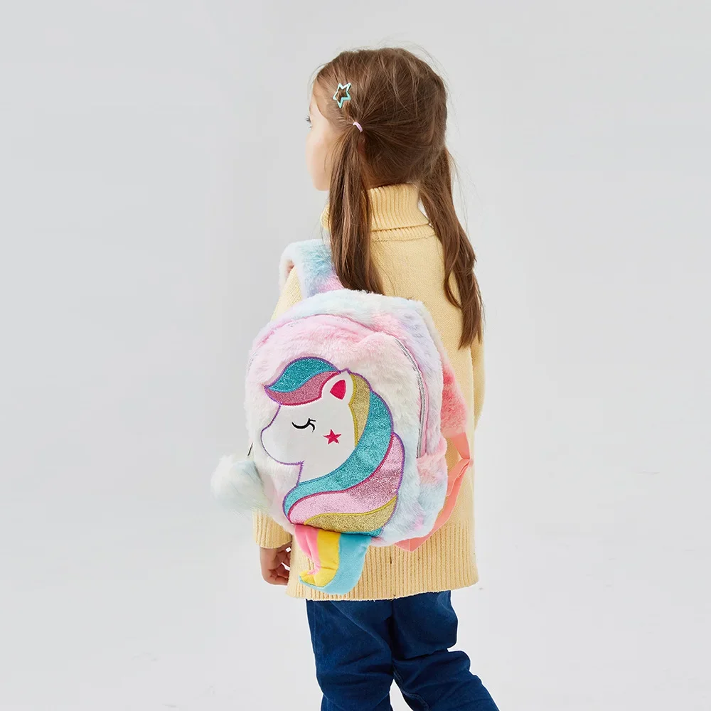 Nuevas mochilas escolares de unicornio de dibujos animados para niñas, mochilas dulces para niños pequeños, Mochila Escolar para niños, Mochila Escolar para guardería