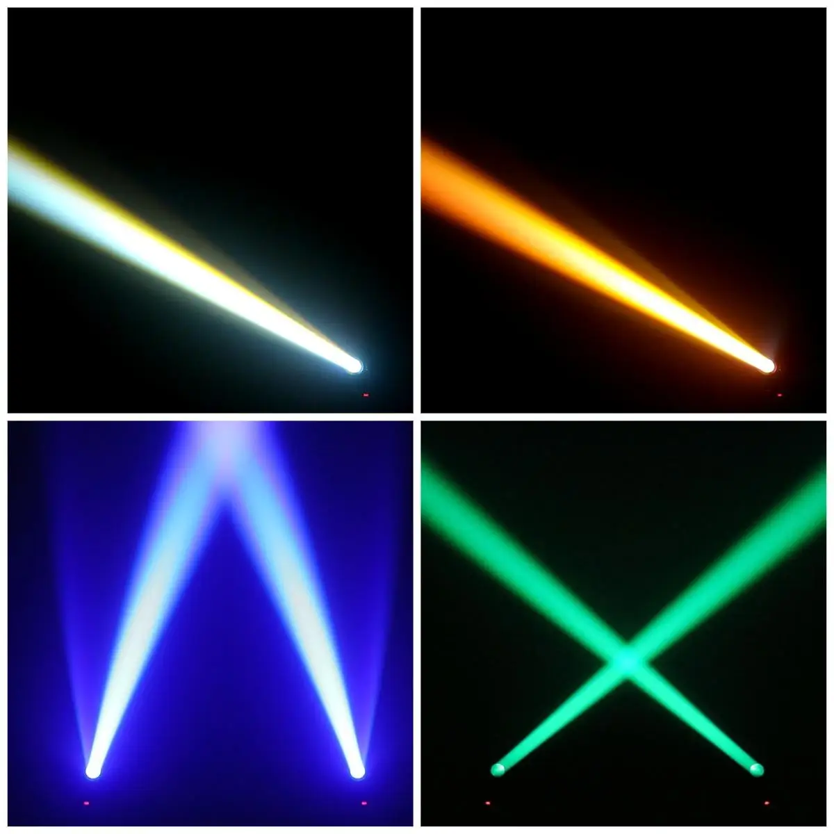 Little Bee Smart 100MM Pure Beam 80W Stage Moving Head Light DMX512 Voice Activated Self-Propelled Home Party Disco