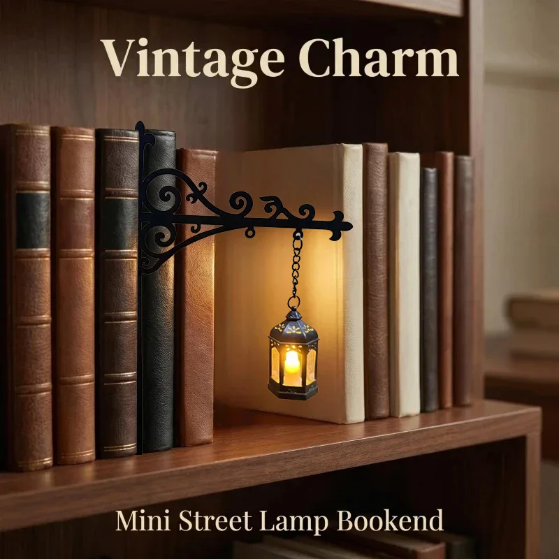 Bookshelf Lamp Library Lantern Light Library Lantern Bookshelf Mini Bookcase Lamp Book Nook Lamp Reading Nook Decor