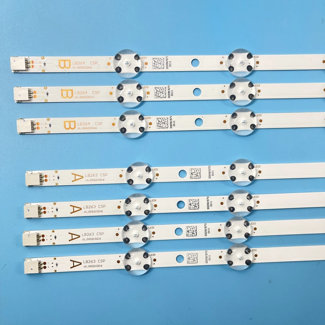 Striscia di retroilluminazione A LED per VESTEL 55 "UHD DRT A-TYPE B SVV550AK7 55 u6663db 55 u6763db 55 u5766db LT-55C760 55 c860 (A) 55 pus6031