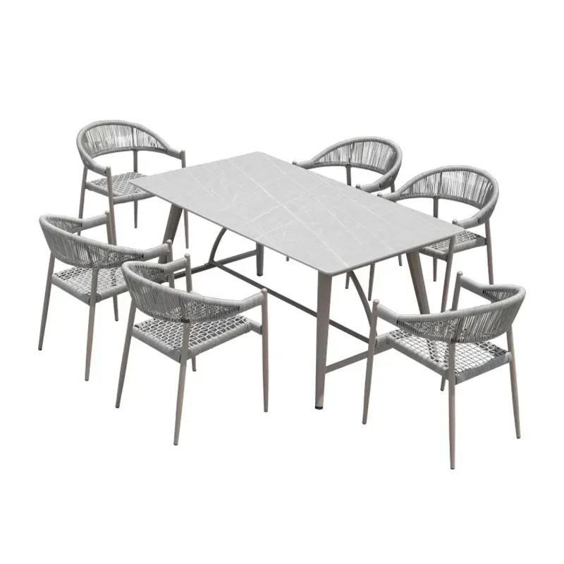 

Outdoor tables and chairs courtyard garden balcony villa rattan chair leisure