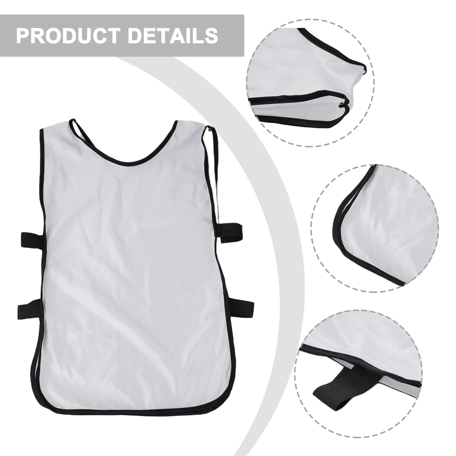 1pc Kid Sports Vests Training Numbered Bibs Practice Quick-Dry Basketball Football Rugby Team Jersey Polyeste