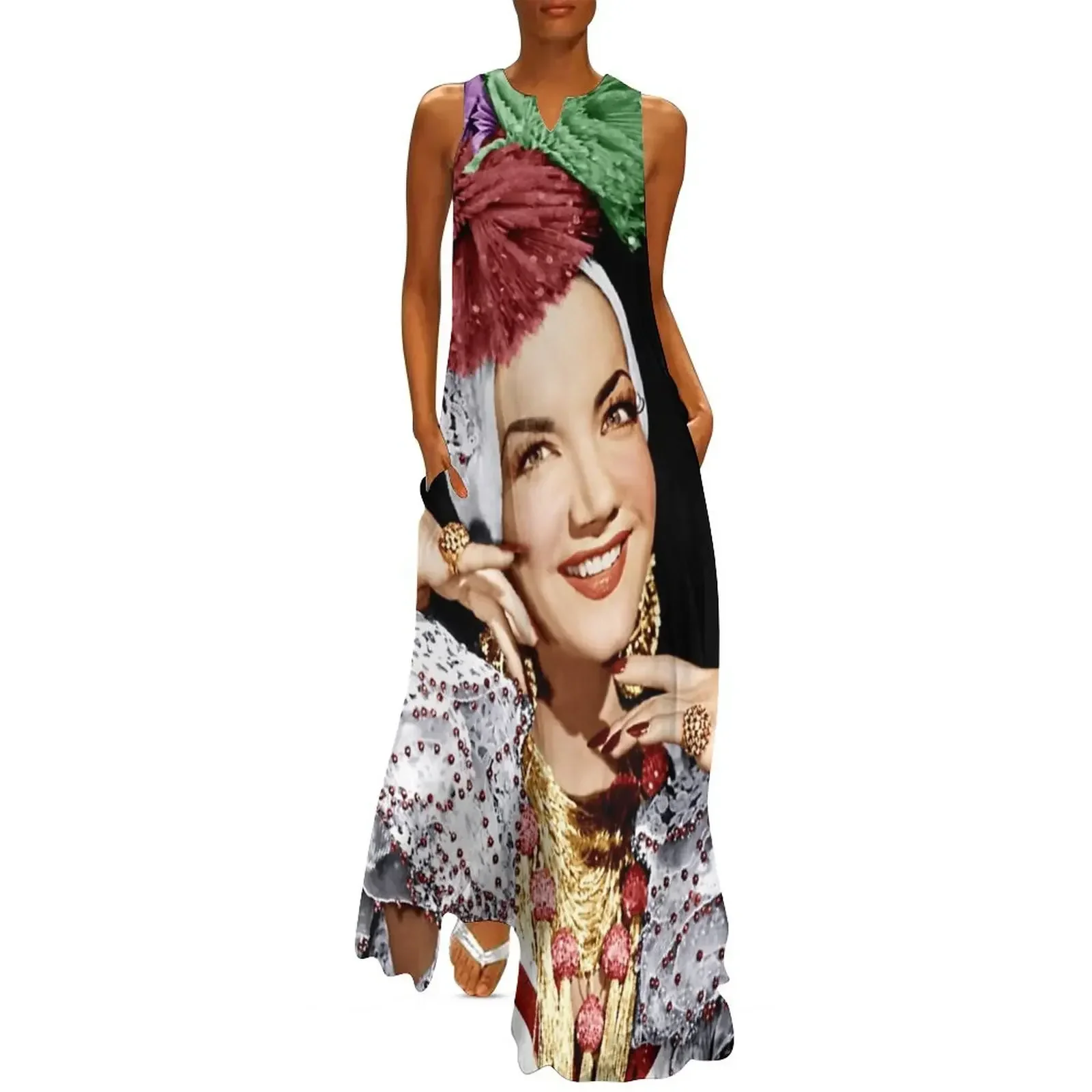 

Carmen Miranda Long Dress summer dresses ladies 2025 cute dress dress for women 2025 luxury dresses