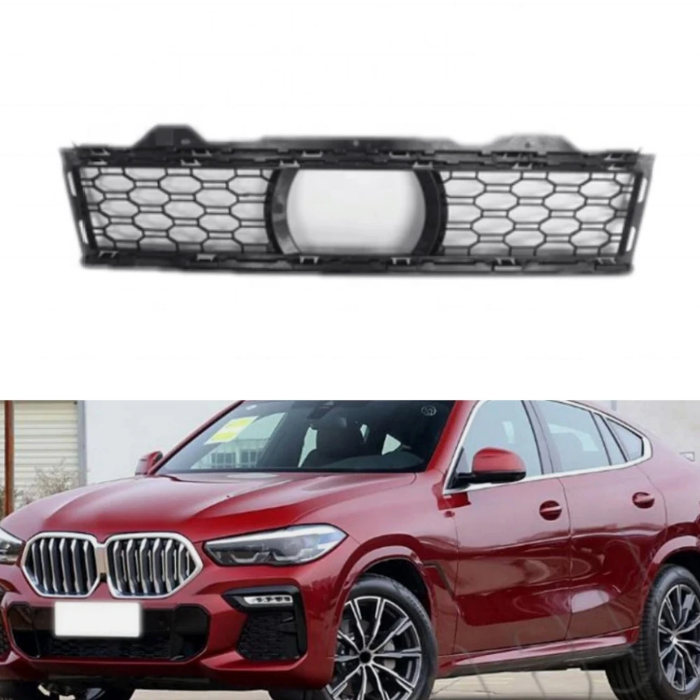 

НИЖНЯЯ ЦЕНТРАЛЬНАЯ GRILLE ПЕРЕДНЕГО БАМПЕРА 51118069944 Для BMW G06 X6 M Sport M50i 2020-2023