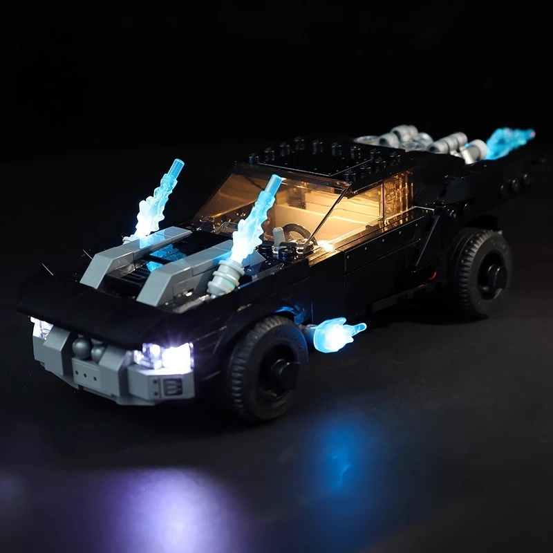 Kein Modell LED-Beleuchtungsset passend für LEGO Batmobile The Penguin Chase 76181 (Bausteine nicht im Lieferumfang enthalten)