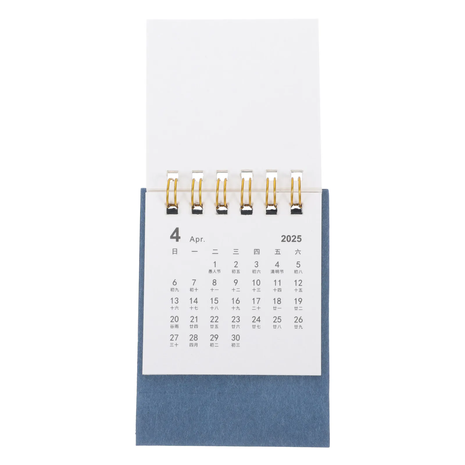 Desk Calendar 2024-2025 Mini Standing Calendar Small Size for Office Desk Dormitory Classroom Daily Task Tracker Decorative