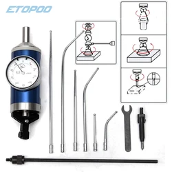 1Set Coaxial Centering Dial Test Indicator Set 0-3mm Center Finder Milling Tool 0.01mm Accuracy with Wooden Box Measuring Tool