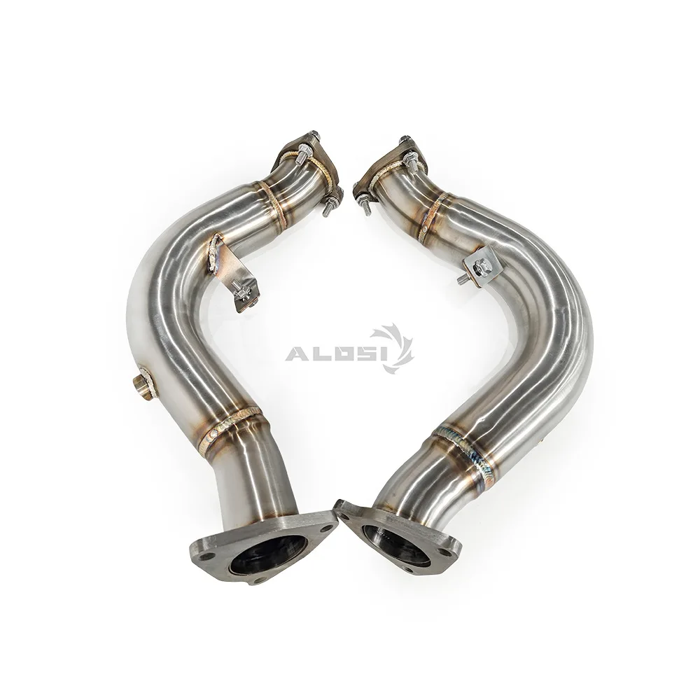 Suitable for Audi A7 3.0T 2013-2017 Exhaust straight pipe, high performance straight pipe exhaust