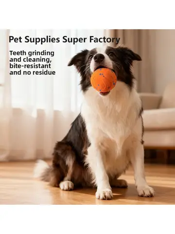 ETPU Dog Bite-Resistant Ball Round Electric Non-Toxic Molar Ball Training Pet Dog Toy Ball Food Grade Certification
