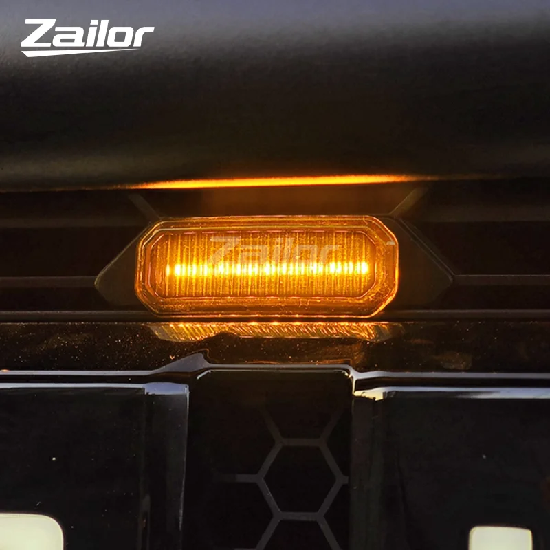 For Chery Jetour T2 Traveler Front Grille Amber Lights Small Yellow LED Daytime Running Decorative Light Car Accessories