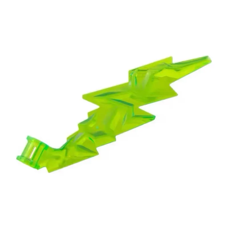 Lightning Wings 2149 Wave, accesorios transparentes de color verde brillante, juguetes de bloques de construcción para n...