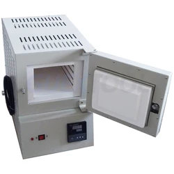 1000-1200 ℃ laboratorio di alta qualità piccolo forno elettrico/3kw chiuso forno a muffola in fibra ceramica/laboratorio piccolo elettrico