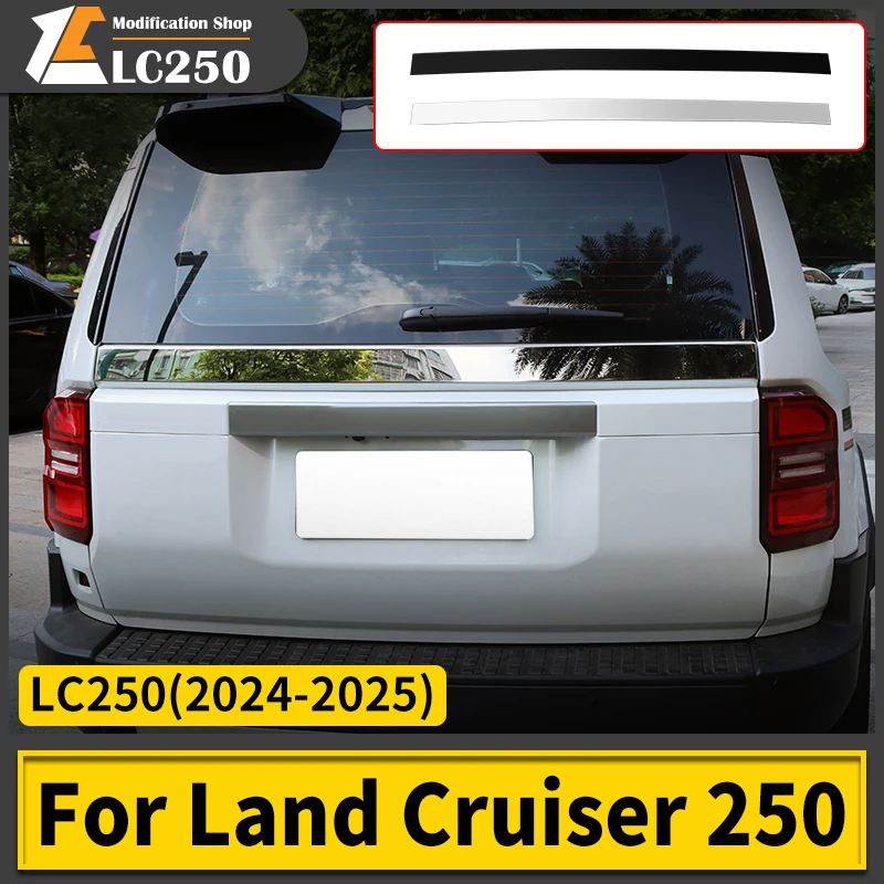 For Toyota Land Cruiser 250 Prado Lc250 2024 2025 Tailgate Decoration Bright strip 1958 First Edition FJ250 Upgraded Accessories