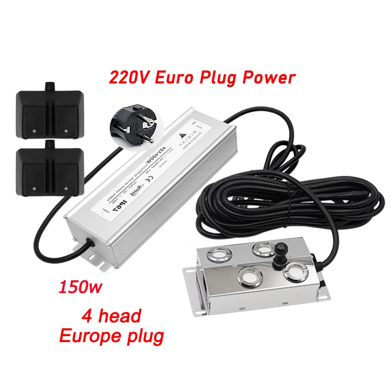 110 V/220 v 4/6/8/10/12 Hoofd Ultrasone Mist Maker Fogger Rvs luchtbevochtiger Kas Voor Hydrocultuur Hoge Kwaliteit