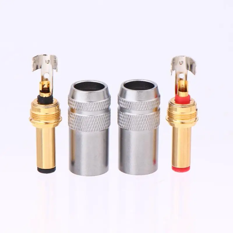 ** * Copper Plated Gold DC-2.1G/2.5G DC Power Plug Jack Weld Connector For Linear Power Output Accessories